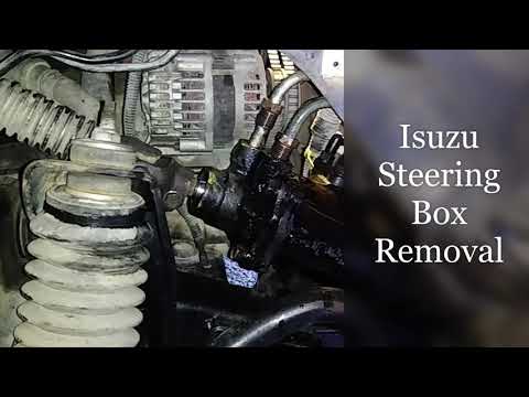 Steerbox removal Isuzu Jackaroo Bighorn
