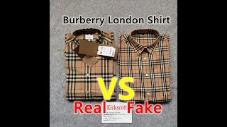 burberry shirt real vs fake