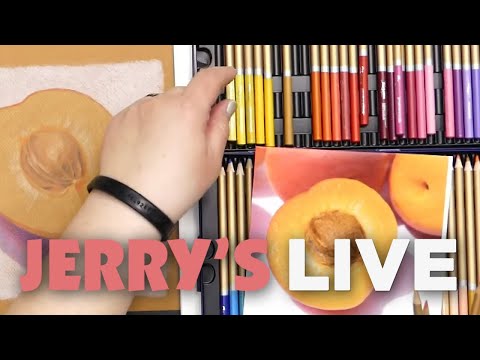 Jerry’s LIVE Episode #93 - Beginning Colored Pencil Skills with Basic Supplies