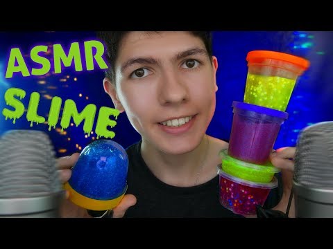 ASMR Slime 🌈 Визуальные триггеры для Мурашек ✨ АСМР Слайм 🌙 Visual Triggers for Tingles