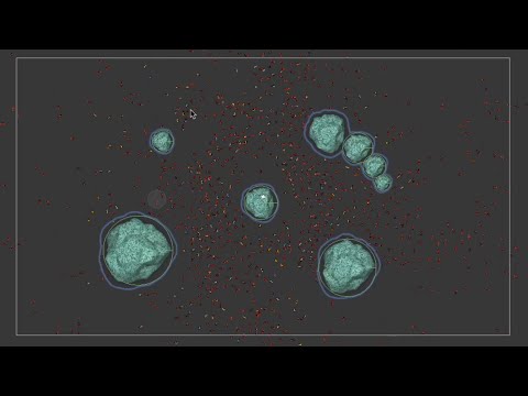 Boid Simulation (the better version) in Unity 2D