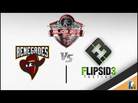 FlipSid3 vs Renegades - round 1 - BO1 Map @Train - PGL Major Krakow 2017 Main Qualifier Day 1 - CSGO