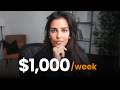 5 Side Hustles for an Extra $1000 a Week in 2024