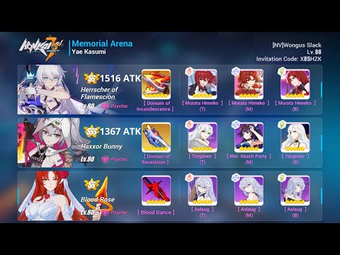 HI3 Exalted MA Yae Kasumi - 31733 (SS.0) HoFS/HB/BR 2* Fuxi