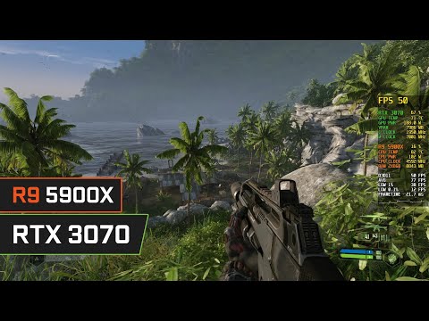 Crysis Remastered - RTX 3070 + Ryzen 9 5900X | 1080p Maximum Settings