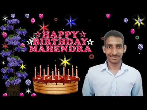 MAHENDRA HAPPY BIRTHDAY TO YOU