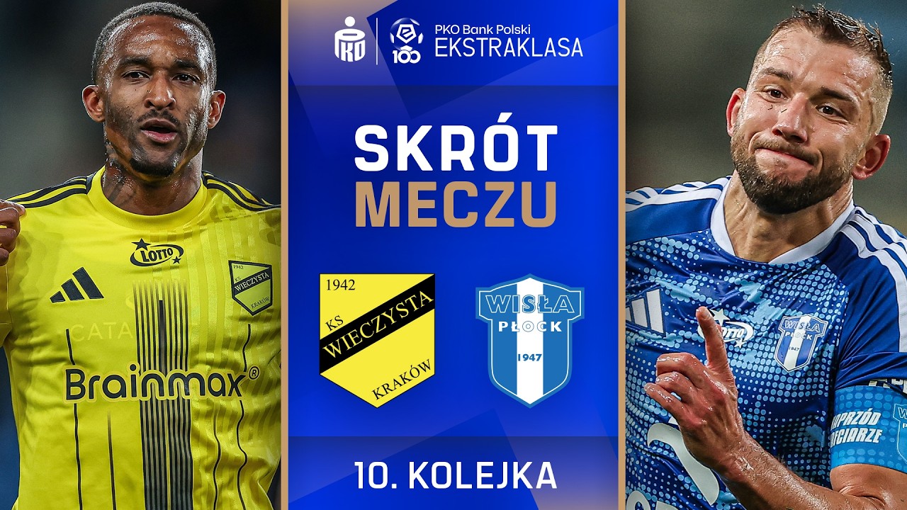 Wieczysta Kraków - Wisła Płock | SKRÓT | Wreszcie wróciła! | Ekstraklasa 2026/27