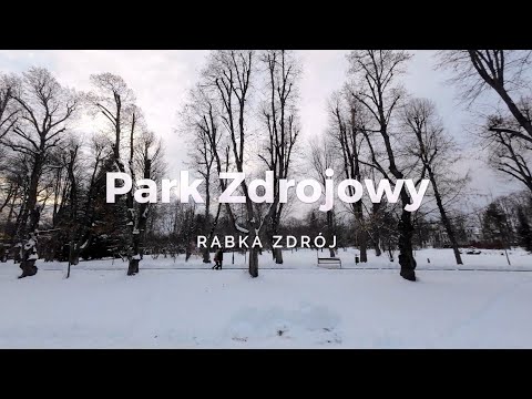 Rabka Zdrój: Spacer po Parku Zdrojowym (14.01.2025)