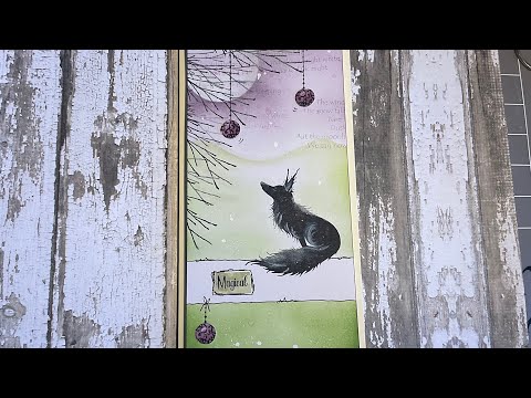 Magical Rufus design by Jo Rice #laviniastamps #cardmaking