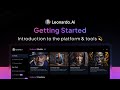 Getting started with Leonardo.Ai - Tools, Tips, and More!