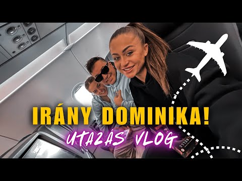 ÍGY UTAZTUNK LL JUNIORRAL és FREY TIMIVEL télből a nyárba❄️☀️✈️ - napi vlog
