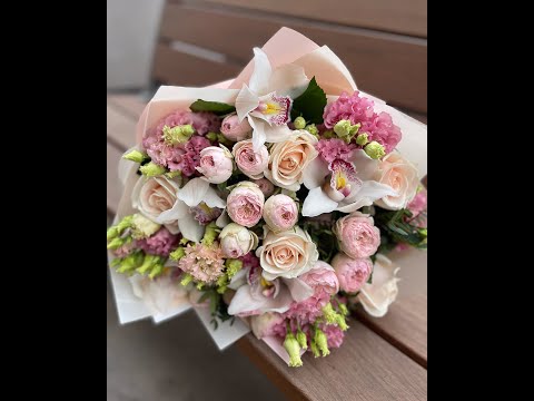 Букет цветов Нежность video