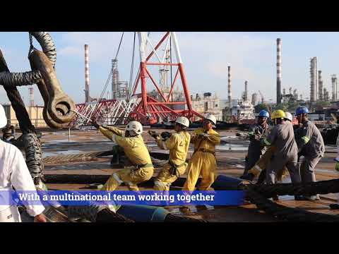 The making of floating power plant Estrella Del Mar III