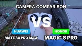 Huawei Mate 80 Pro Max vs Honor Magic 8 Pro – Camera Comparison 📸🔥