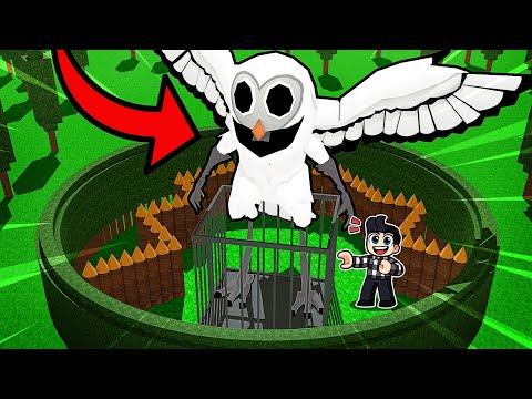 I TAME THE NEW OWL MONSTER in 99 NIGHTS IN THE ROBLOX FOREST!