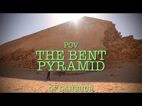 4K Walking around the Bent Pyramid of Dahshur