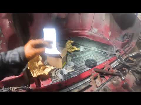 Finishing the N14 Cummins cam job.