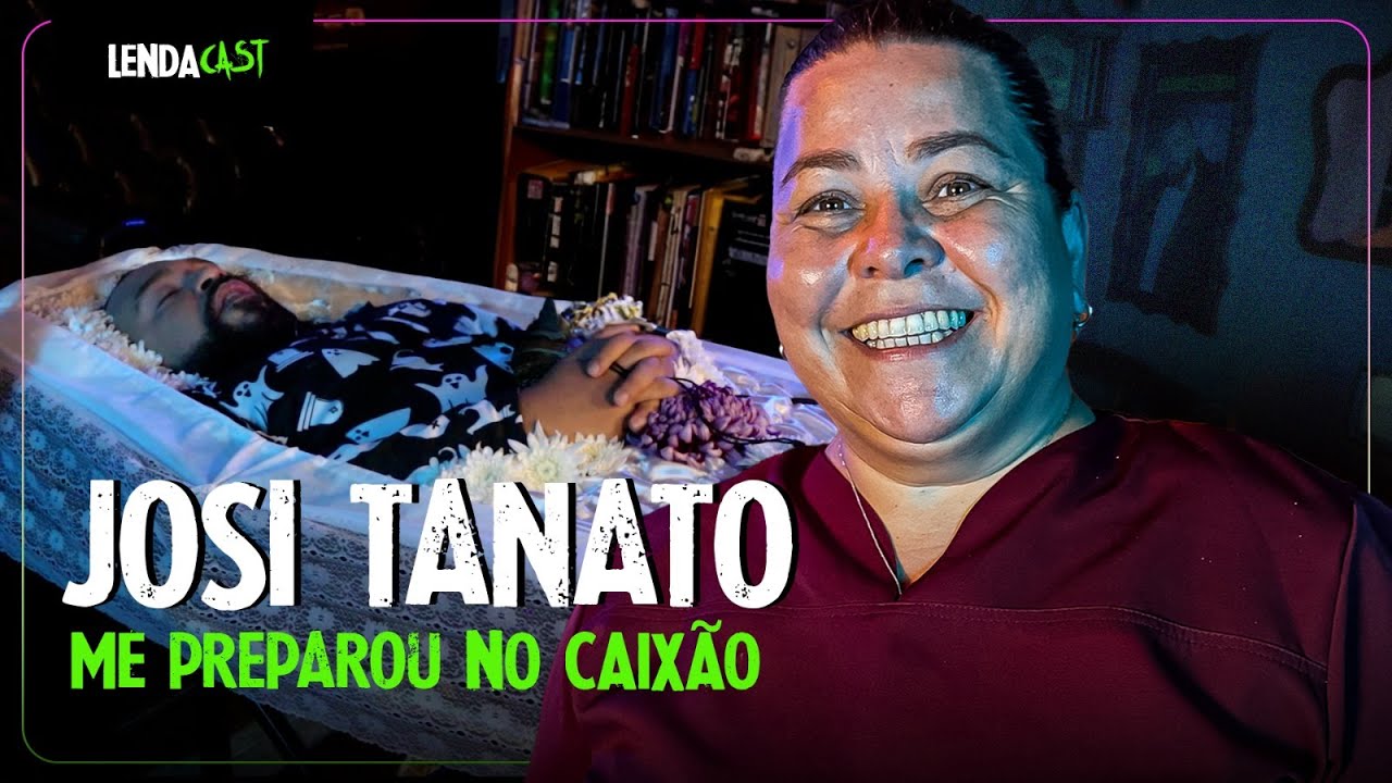 Preparando meu VELÓRIO com a TANATOPRAXISTA Josiane Oliveira | LendaCast #153