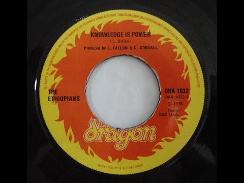 The Ethiopians & The Soul Syndicate - Knowledge Is Power  1975  (UK - 7'' Dragon Records)  Sllct-TV