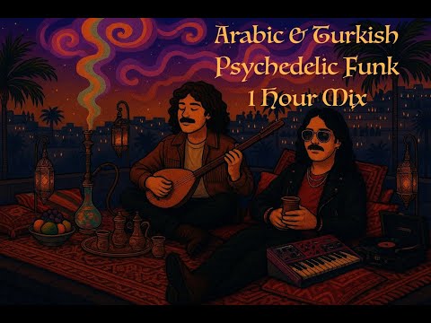 Psychedelic Arabic & Turkish Funk Vol. 1 | 1 Hour Lofi Instrumental Mix 🔥🪬