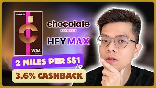 The Best NO MIN SPEND card: Chocolate VISA Debit Card
