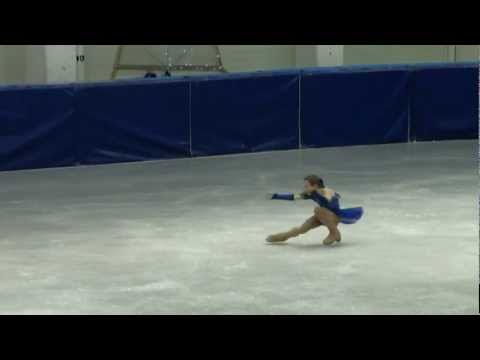 Nina Letenayova - Santa Claus Cup 2012, Free Skating