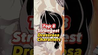 Top 8 Strongest characters in Dressrosa Arc #onepiece #arc #anime #shorts #ranking #luffy #zoro #op