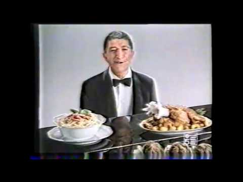 Digestivo Antonetto con Nicola Arigliano 1985 Spaghetti pollo peperoni tre polpette sei bignè