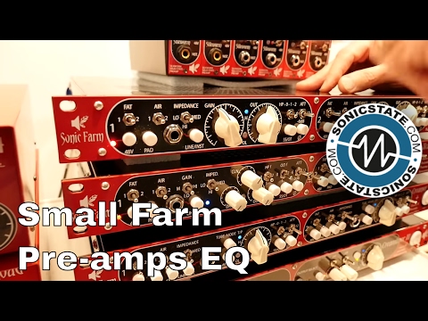 MESSE 2017: Sonic Farm Top Notch Preamp family