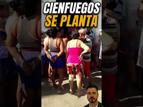 Protesta en Cienfuegos: vecinos se plantan frente al gobierno