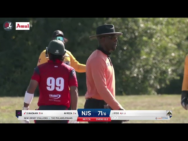 MiLC T20 Highlights: New Jersey Stallions vs The Philadelphians