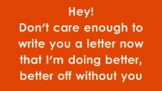 Hey - Mitchel Musso (Lyrics)