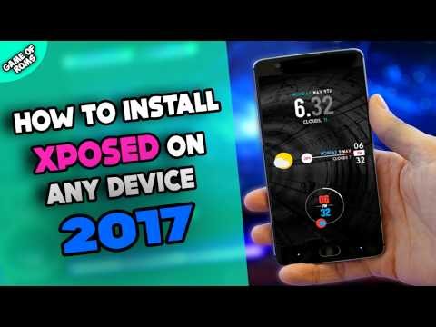 How To Install Xposed on any Android Device 2017 ? Video