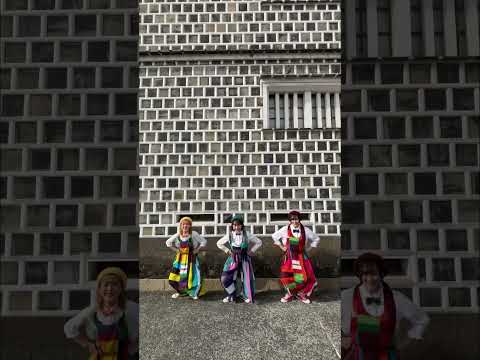 文学科 倉敷でぽよよんちゃんねるコンサートをしました！来てくれてありがとう！ #倉敷 #美観地区 #幼稚園 #歌ってみた #踊ってみた #ぼよよん行進曲 #岡山 #shorts  #おかあさんといっしょ