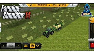 farming simulator 14 how to grow grass | FS14 grass how to cot ? | Timelapse ?  फौजी पाल