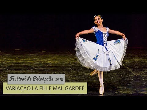 1° Lugar no Festival: La Fille Mal Gardeé com Bebel Martins