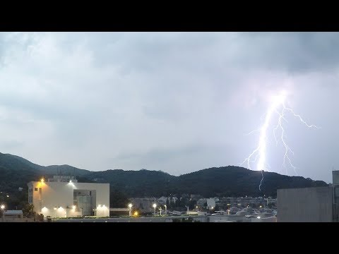 Timelapse - Thunderstorm Passing Sai Kung