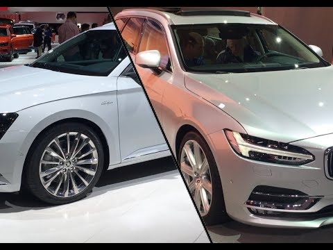2017 Volvo V90 vs. 2017 Skoda Superb Combi