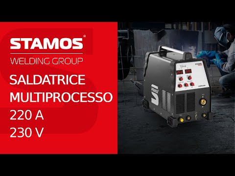 Video - Saldatrice multiprocesso - TIG 220 A - MIG 220 A - E-Hand