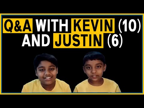 Mohnish Pabrai's Podcast with Kevin (Age 10) and Justin (Age 6) on September 24, 2024