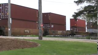 preview picture of video 'CN 2658 Dale, WI 5-19-13'