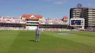 Jerusalem, Phil Hughes Tribute, England v Australia 2013 Trent Bridge Test Match,