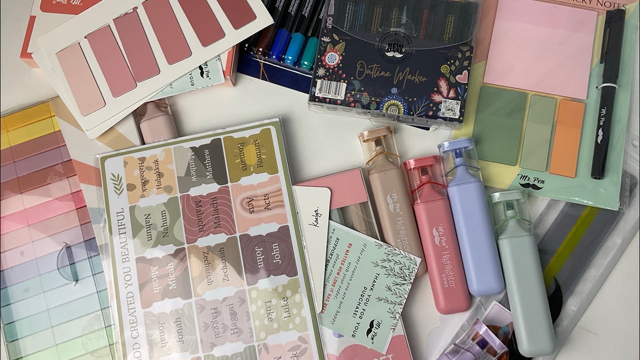Mr Pen Bible Study Supplies **ALL NEW**