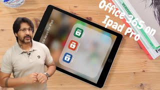 Office work On Ipad Pro  + office365 Apps on Ipad | Microsoft on IpadOS | Apple IpadOS for work 🔥👍🏻