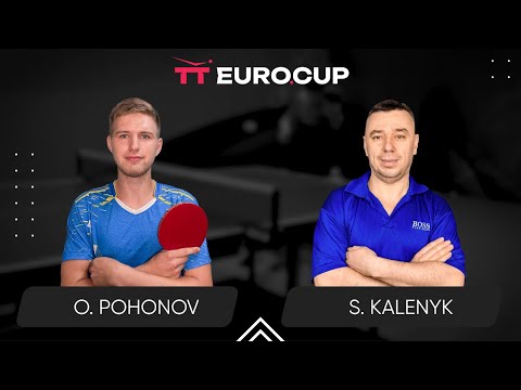 19:40 Oleksandr Pohonov - Serhii Kalenyk 26.07.2024 TT Euro.Cup Ukraine Master. TABLE 4