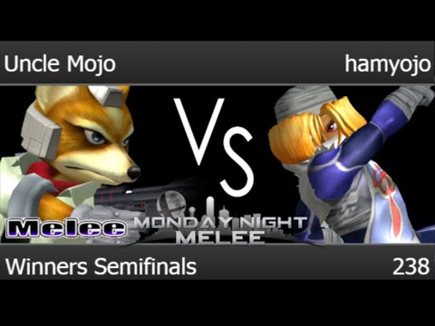 MNM 238 - TLOC | Uncle Mojo (Fox) vs FYVE | hamyojo (Sheik) Winners Semifinals - Melee