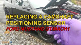 How to Replace a CamShaft Position Sensor on a Ford Mustang
