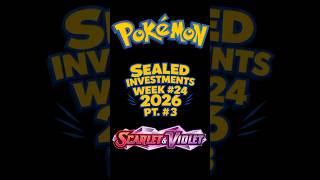Cardmarket Sealed Pokemon Prices | Week #24 2026 | Scarlet & Violet Pt.3 #pokemoncardinvesting