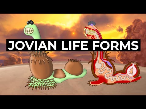 Jovian Life Forms: Speculative Zoology From My Past
