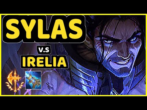 T1 FAKER (SYLAS) vs IRELIA - MID CHALLENGER GAMEPLAY - KR